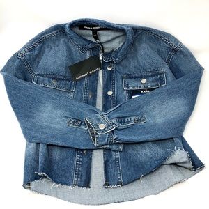 Karl Lagerfeld Paris Denim Jacket Women